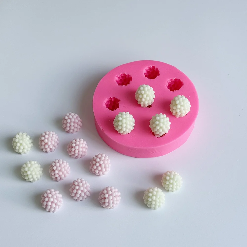 BE011 - Raspberry Silicone Candle Mold BE011