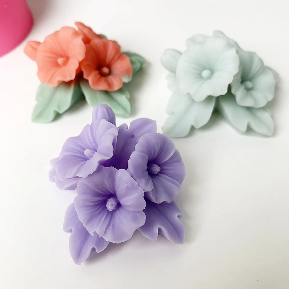 1303-花朵叶片硅胶模具