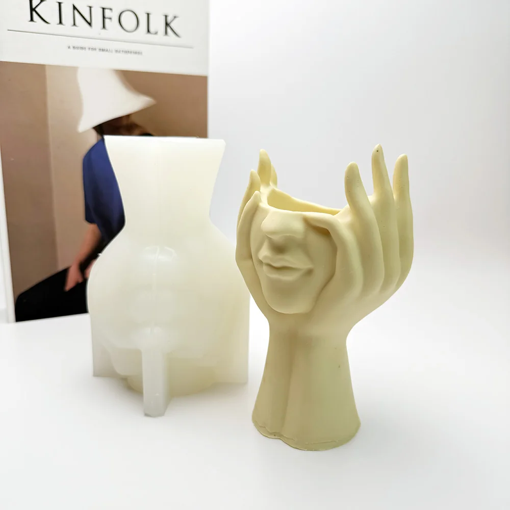 Face Container Silicone Mold - 9389