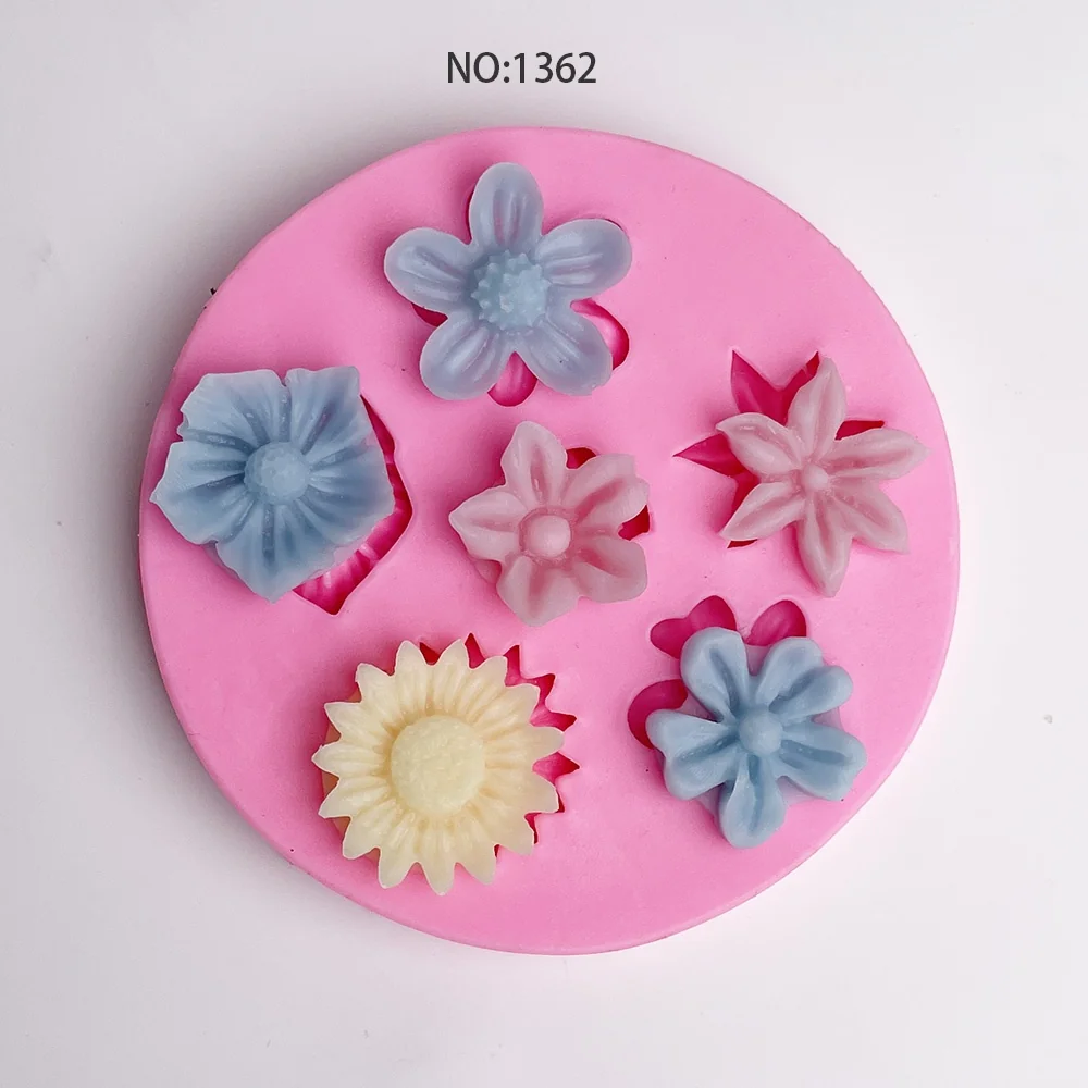 1362-多款式小花造型模具