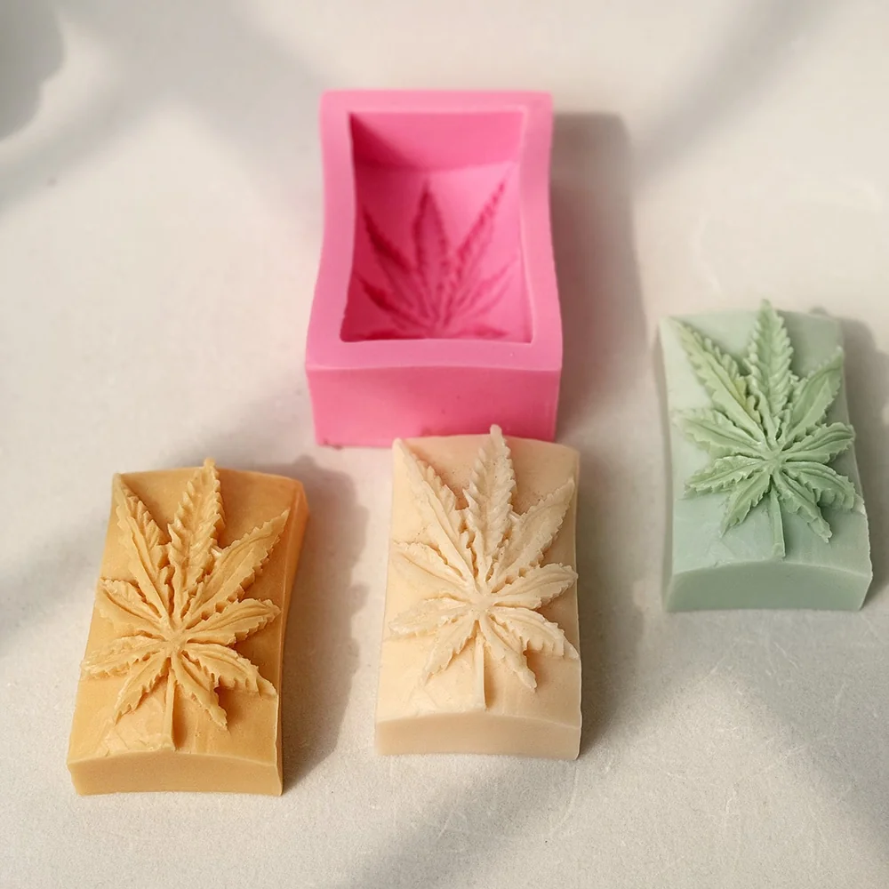 1196-大麻叶造型模具