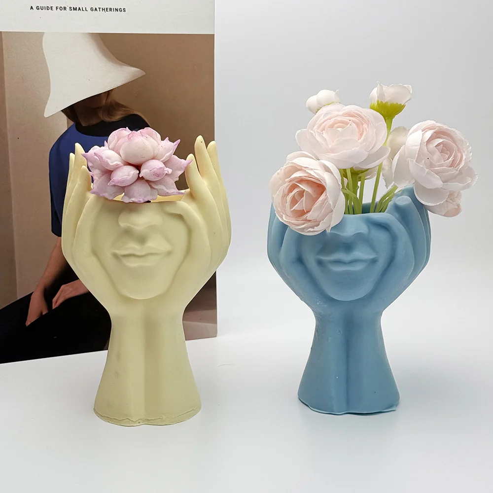 Face Container Silicone Mold - 9389