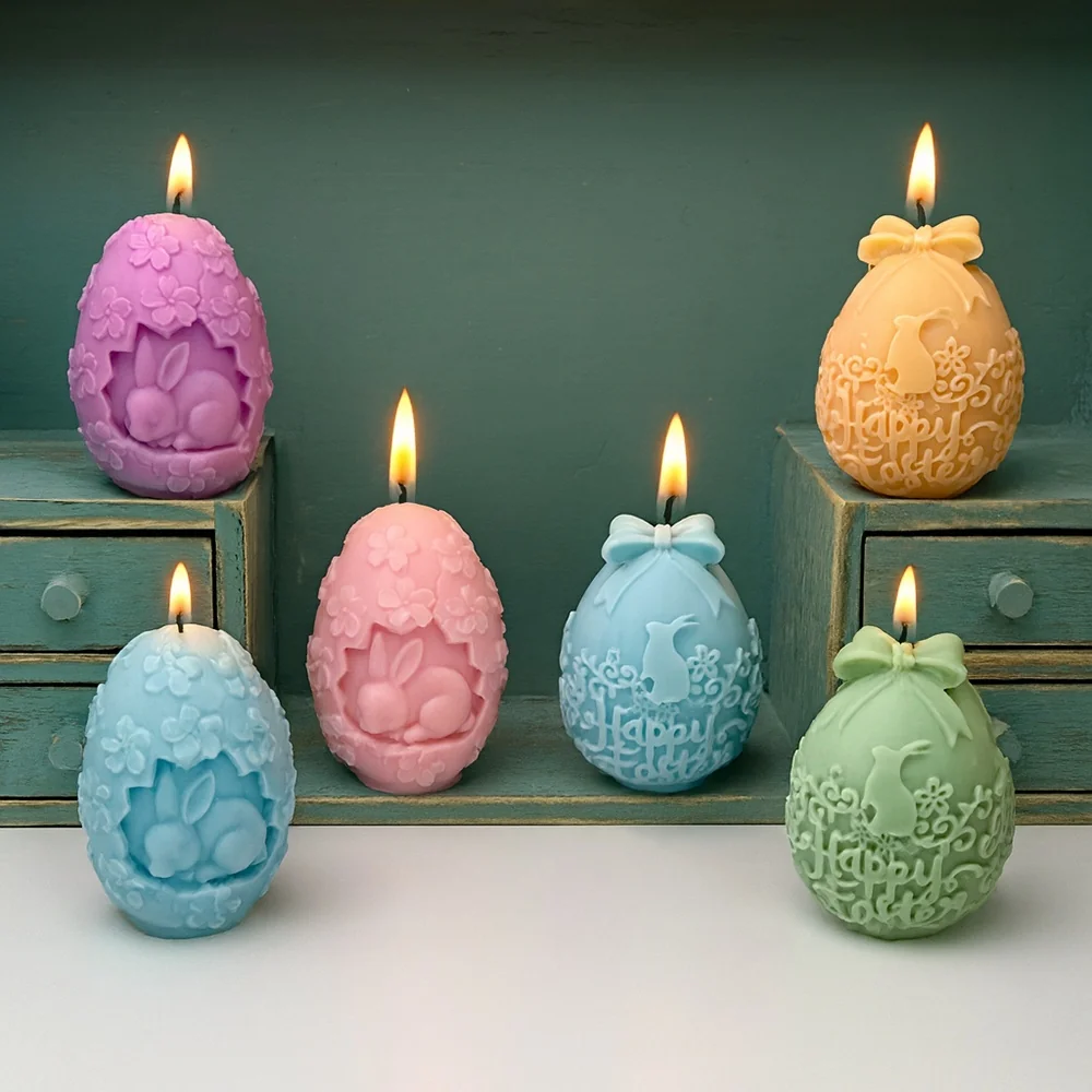 Easter Egg Silicone Mold - 9410