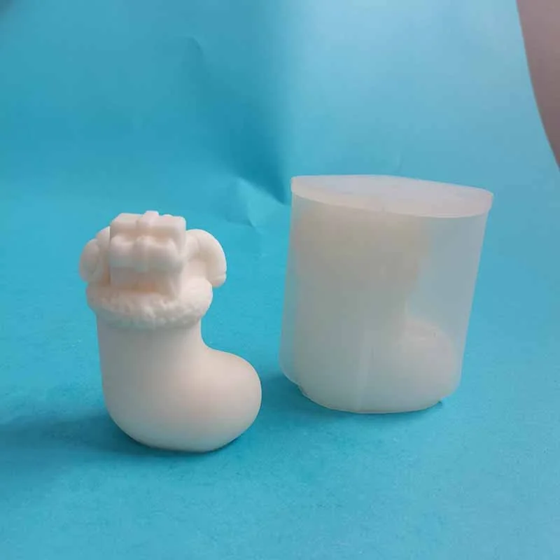 BK8282-装载礼物的圣诞袜硅胶模具