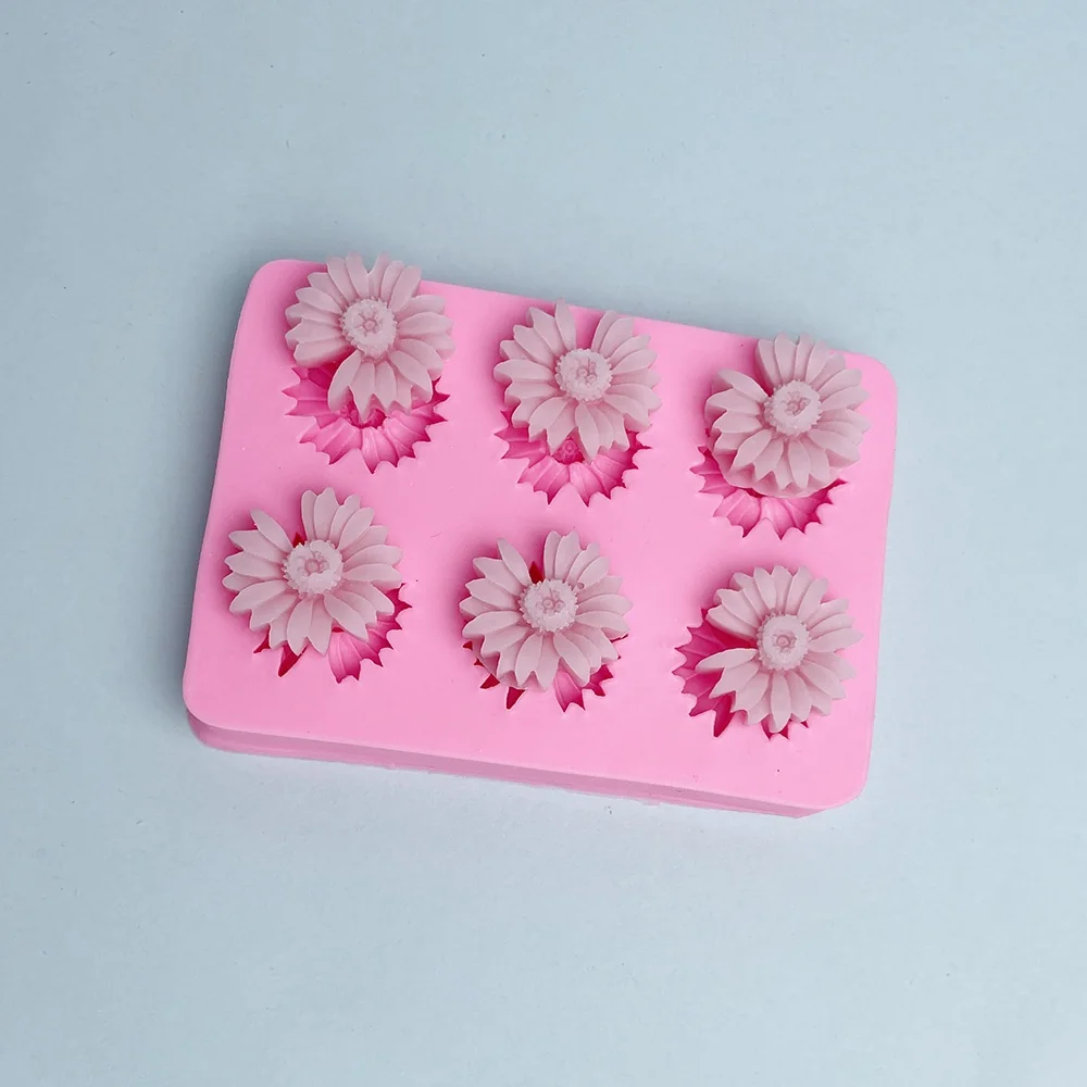 1359-小雏菊硅胶模具