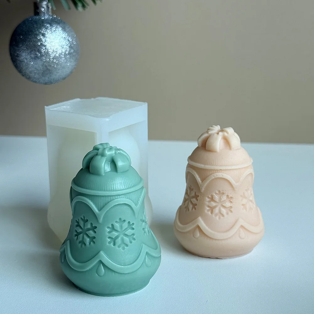 9323-雪花铃铛硅胶模具