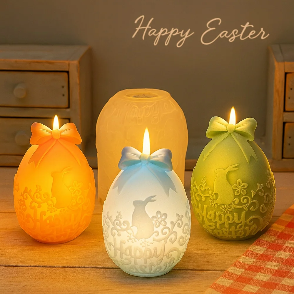 Easter Egg Silicone Mold - 9410