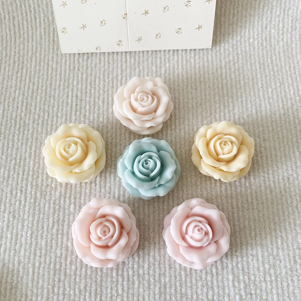 1422-玫瑰花硅胶模具