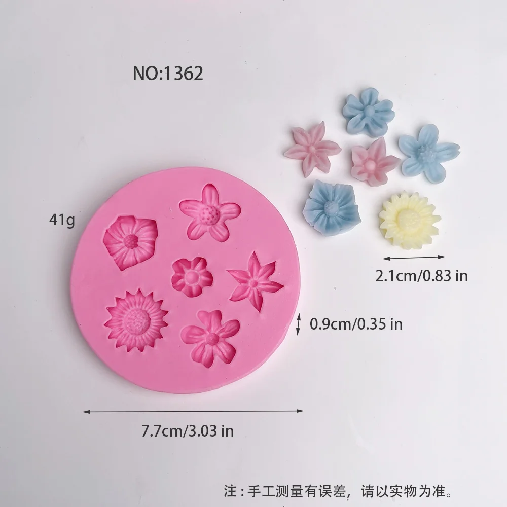 1362-多款式小花造型模具